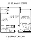 1 bedroom